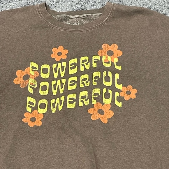 Pacsun Brown Graphic Crewneck - Picture 3 of 4